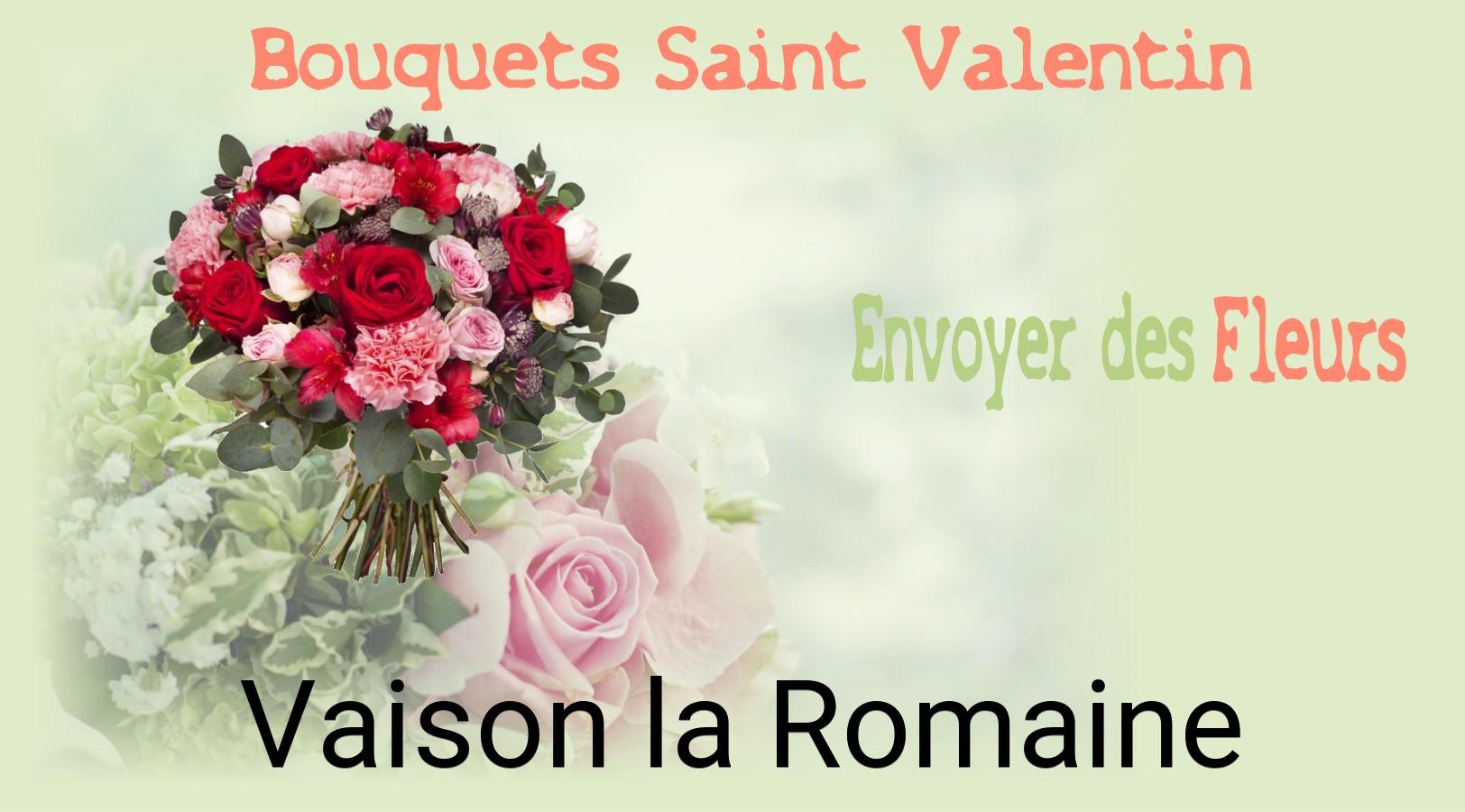 Roses de Saint-Valentin livrées à Vaison-la-Romaine
